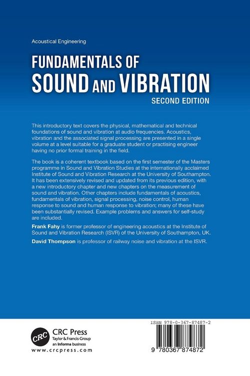 Produktbild: Fundamentals of Sound and Vibration