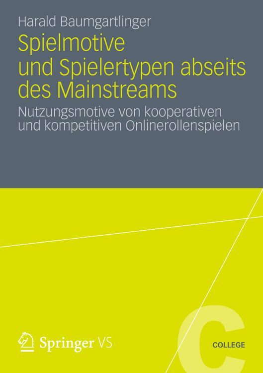 Produktbild: Spielmotive und Spielertypen abseits des Mainstreams