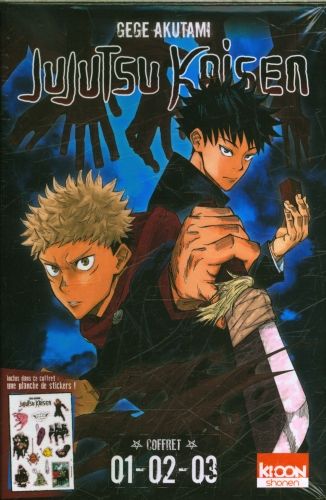Produktbild: Jujutsu kaisen : coffret tomes 1 &agrave; 3
