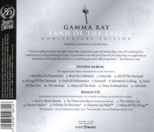 Produktbild: Land Of The Free(Anniversary Edition)