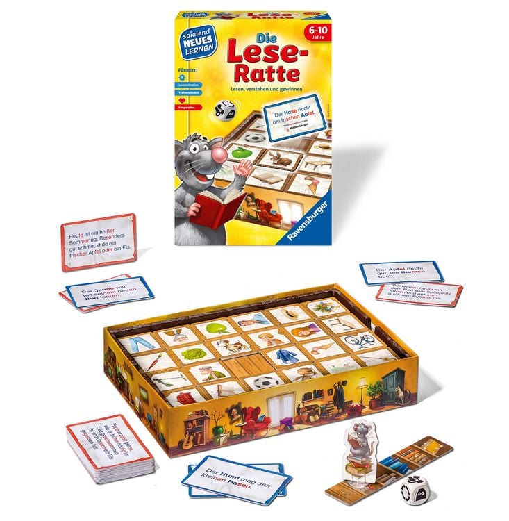 Produktbild: Die Lese-Ratte - Kinderspiel ab 6 Jahre