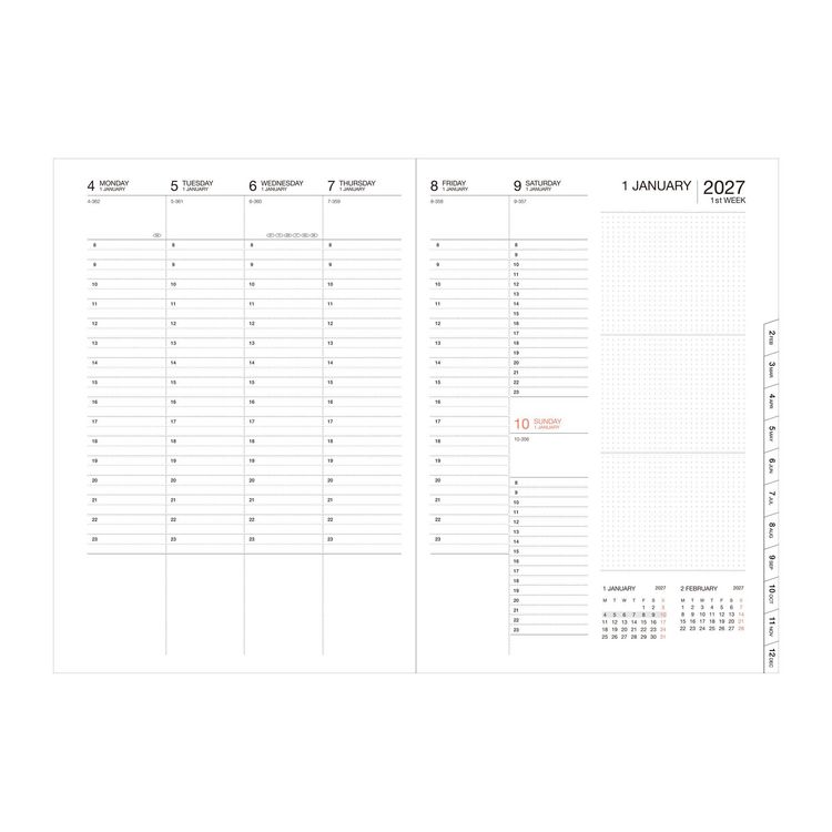 Produktbild: MARK'S 2026/27 Diary A5 Colors // Yellow
