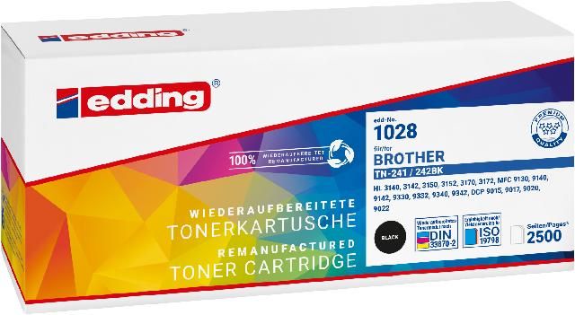 Produktbild: Edding Toner ersetzt Brother TN-241BK Kompatibel Schwarz 2500 Seiten 1028 18-1028