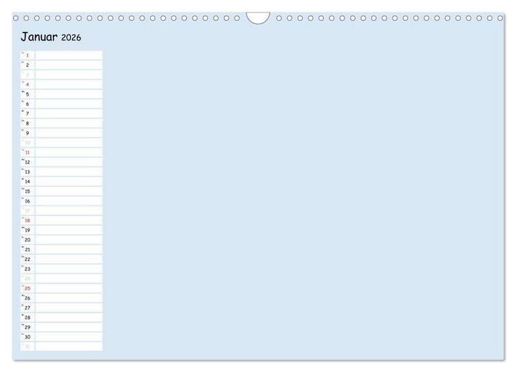 Produktbild: Bunter Bastelkalender (Wandkalender 2026 DIN A3 quer), CALVENDO Monatskalender