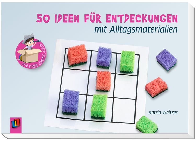Produktbild: 50 Ideen f&uuml;r Entdeckungen mit Alltagsmaterialien