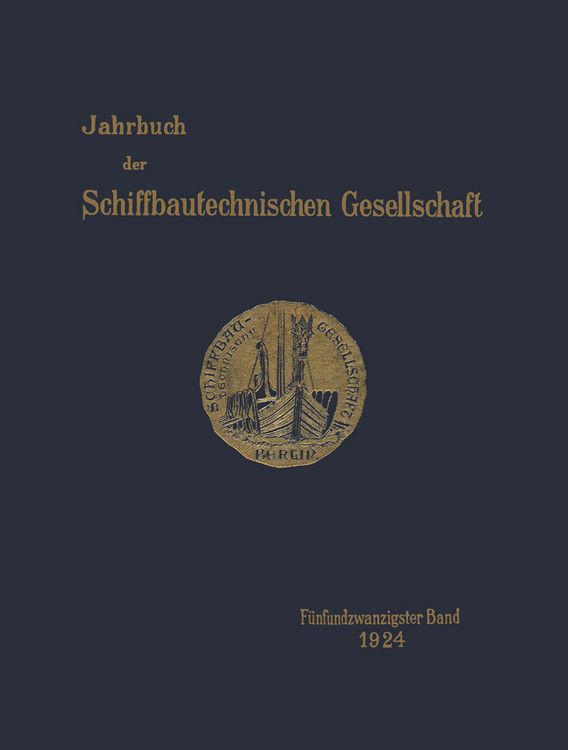 Produktbild: Jahrbuch der Schiffbautechnischen Gesellschaft