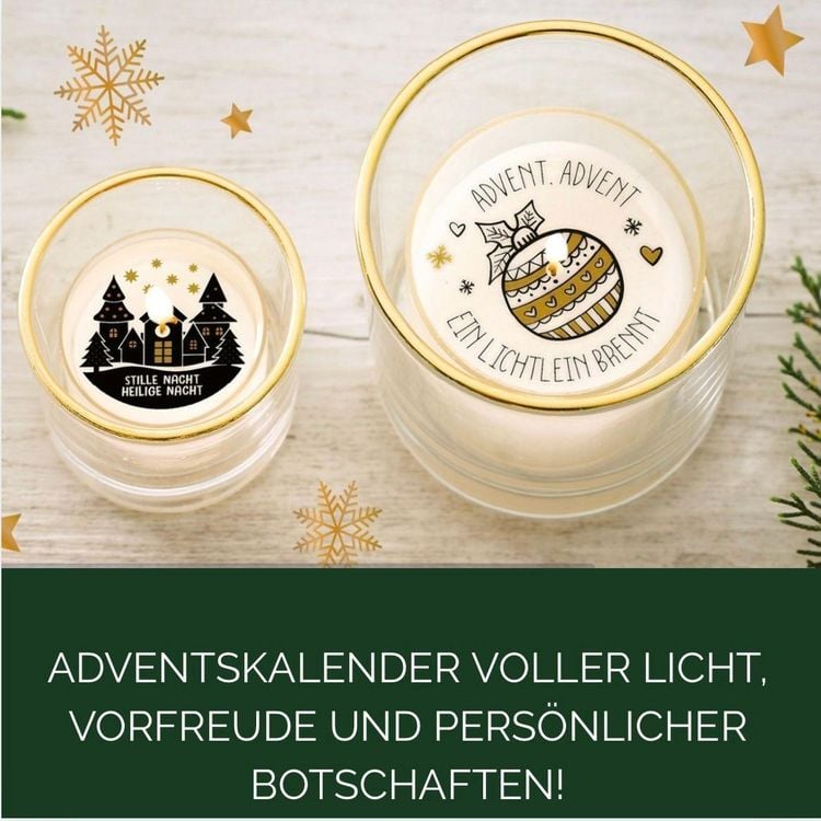 Produktbild: Adventskalender Gl&uuml;ckslichter
