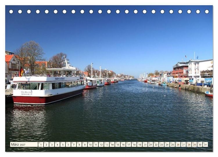 Produktbild: Seebad Warnem&uuml;nde (Tischkalender 2027 DIN A5 quer), CALVENDO Monatskalender
