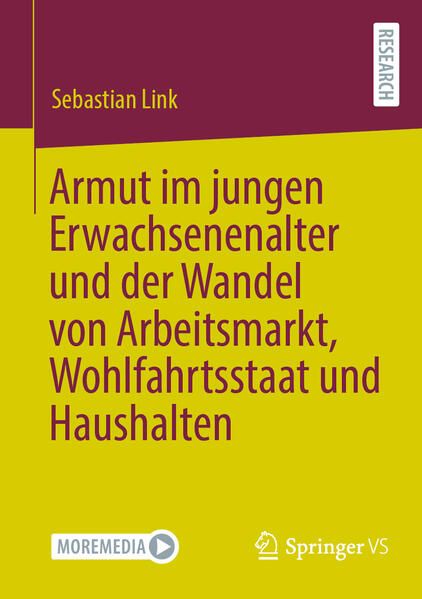Produktbild: Armut im jungen Erwachsenenalter und der Wandel von Arbeitsmarkt, Wohlfahrtsstaat und Haushalten
