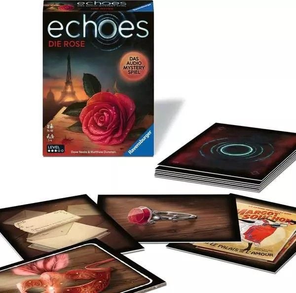 Produktbild: echoes Die Rose &ndash; H&ouml;rspiel trifft Gesellschaftsspiel ab 14 Jahren
