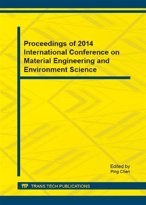 Produktbild: Proceedings of 2014 International Conference on Material Engineering and Environment Science