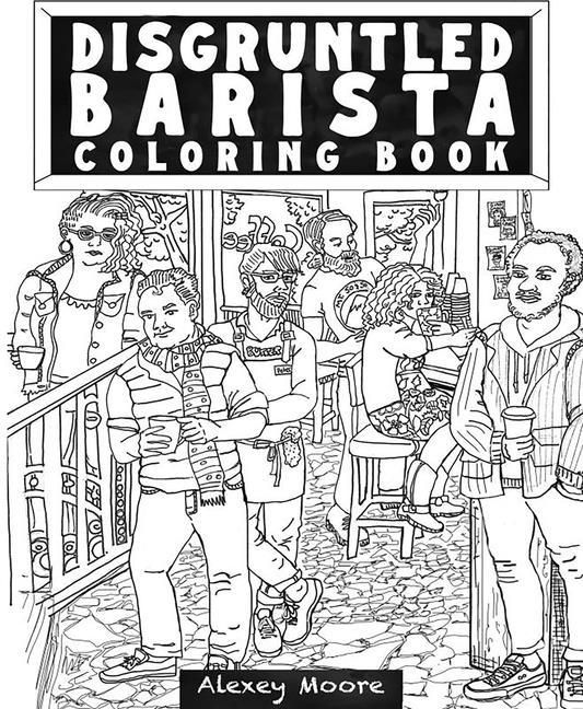 Produktbild: Disgruntled Barista Coloring Book