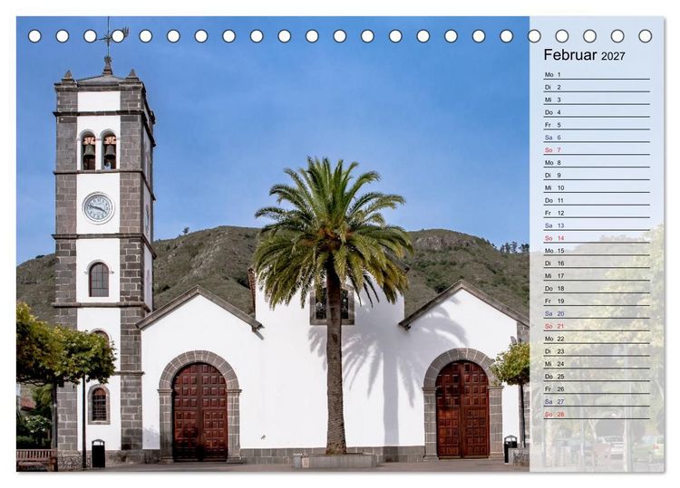 Produktbild: TENERIFFA - Zauberhafte Vulkaninsel (Tischkalender 2027 DIN A5 quer), CALVENDO Monatskalender