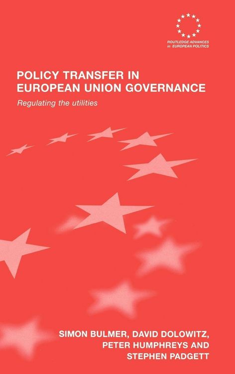 Produktbild: Policy Transfer in European Union Governance
