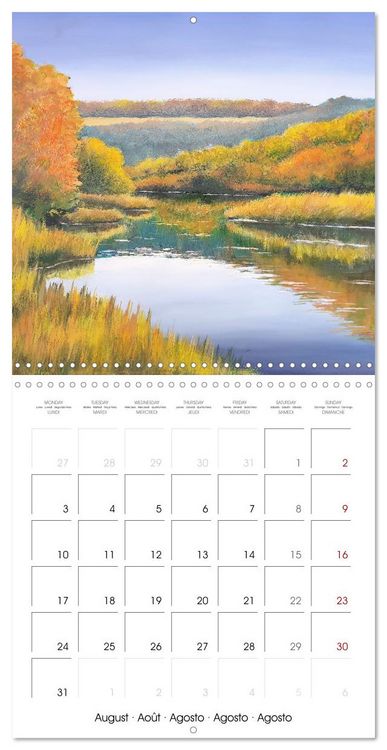 Produktbild: Autumn paintings (Wall Calendar 2026 12 &times; 12 Inch) CALVENDO 12 Month Wall Calendar