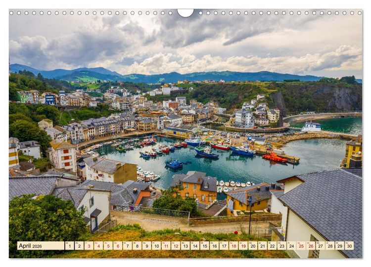 Produktbild: Nordspanien, Meer, endlose Str&auml;nde, Geschichte und Kultur by VogtArt (Wandkalender 2026 DIN A3 quer), CALVENDO Monatskalender