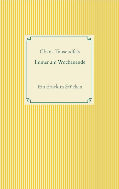 Produktbild: Immer am Wochenende