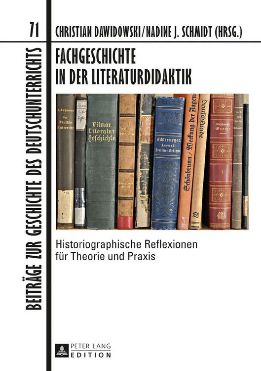 Produktbild: Fachgeschichte in der Literaturdidaktik