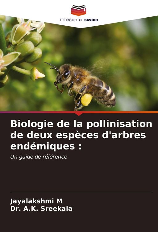 Produktbild: Biologie de la pollinisation de deux esp&egrave;ces d'arbres end&eacute;miques :