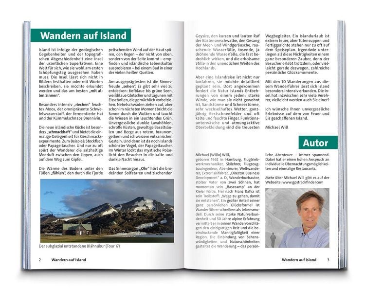 Produktbild: KOMPASS Wanderf&uuml;hrer Island, 70 Touren mit Extra-Tourenkarte