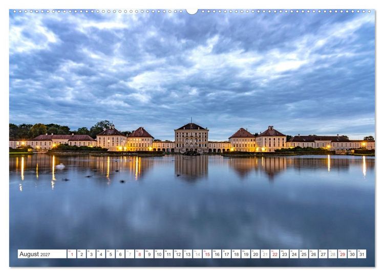 Produktbild: Bayerns Hauptstadt: M&uuml;nchen (hochwertiger Premium Wandkalender 2027 DIN A2 quer), Kunstdruck in Hochglanz