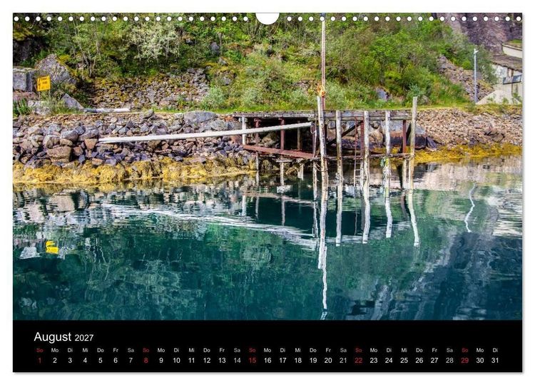 Produktbild: N&ouml;rdliches Norwegen (Wandkalender 2027 DIN A3 quer), CALVENDO Monatskalender