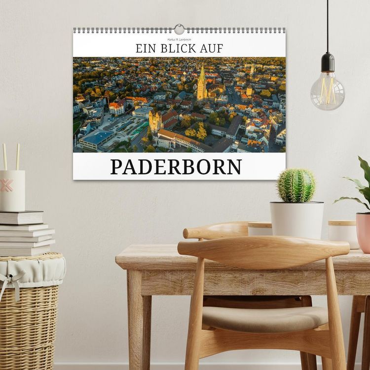 Produktbild: Ein Blick auf Paderborn (Wandkalender 2026 DIN A3 quer), CALVENDO Monatskalender