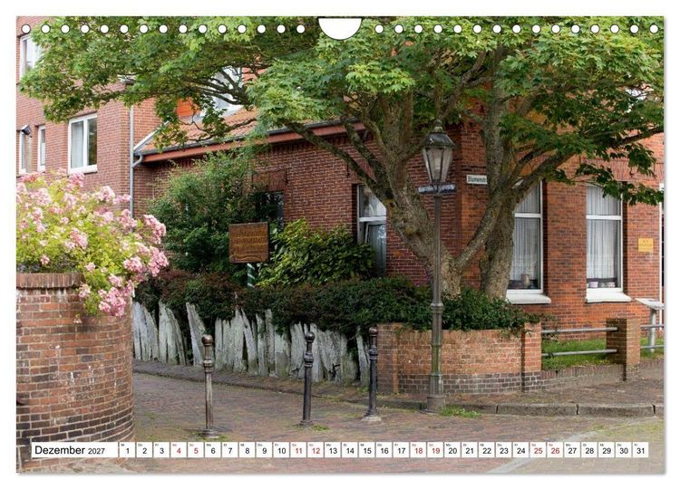 Produktbild: Borkum - Momente einer Reise (Wandkalender 2027 DIN A4 quer), CALVENDO Monatskalender