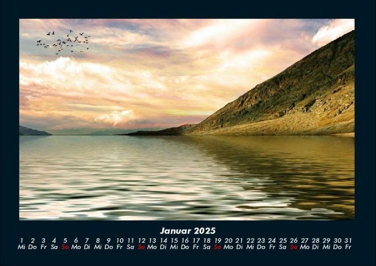 Produktbild: Bergige Welten 2025 Fotokalender DIN A4