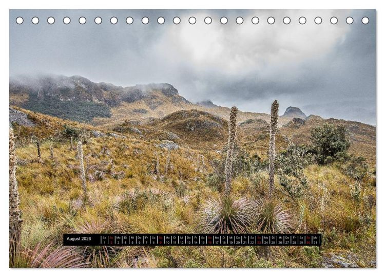 Produktbild: Ecuador (Tischkalender 2026 DIN A5 quer), CALVENDO Monatskalender
