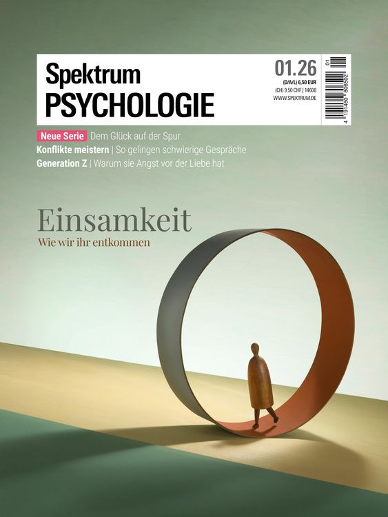 Produktbild: Spektrum Psychologie 1/2026 Einsamkeit