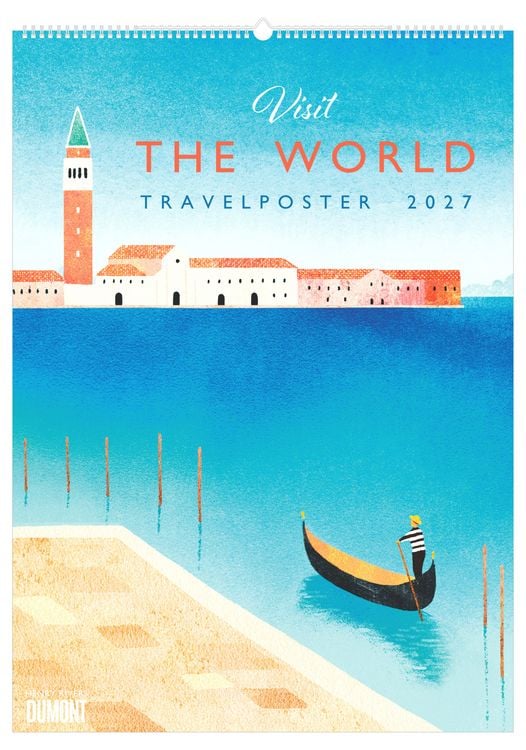 Produktbild: Rivers: Travelposter 2027