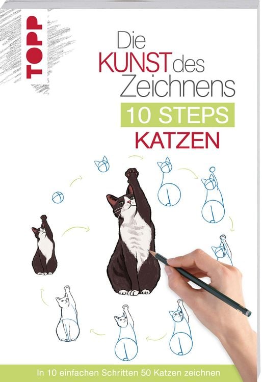 Produktbild: Die Kunst des Zeichnens 10 Steps - Katzen