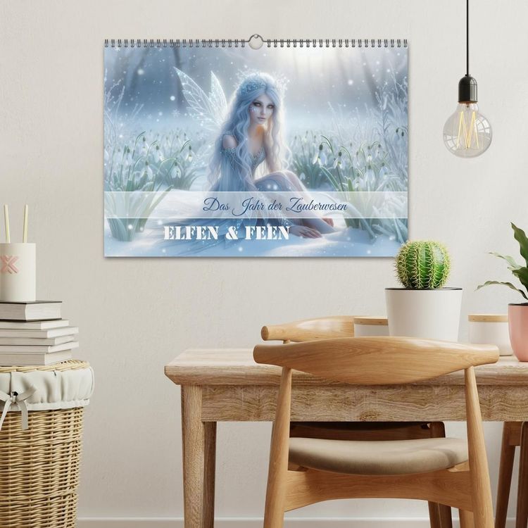 Produktbild: Das Jahr der Zauberwesen (Wandkalender 2027 DIN A3 quer), CALVENDO Monatskalender