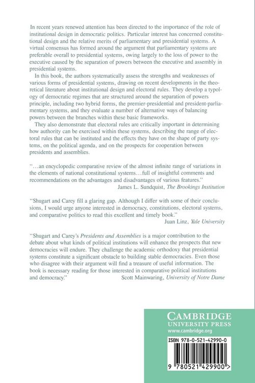 Produktbild: Presidents and Assemblies
