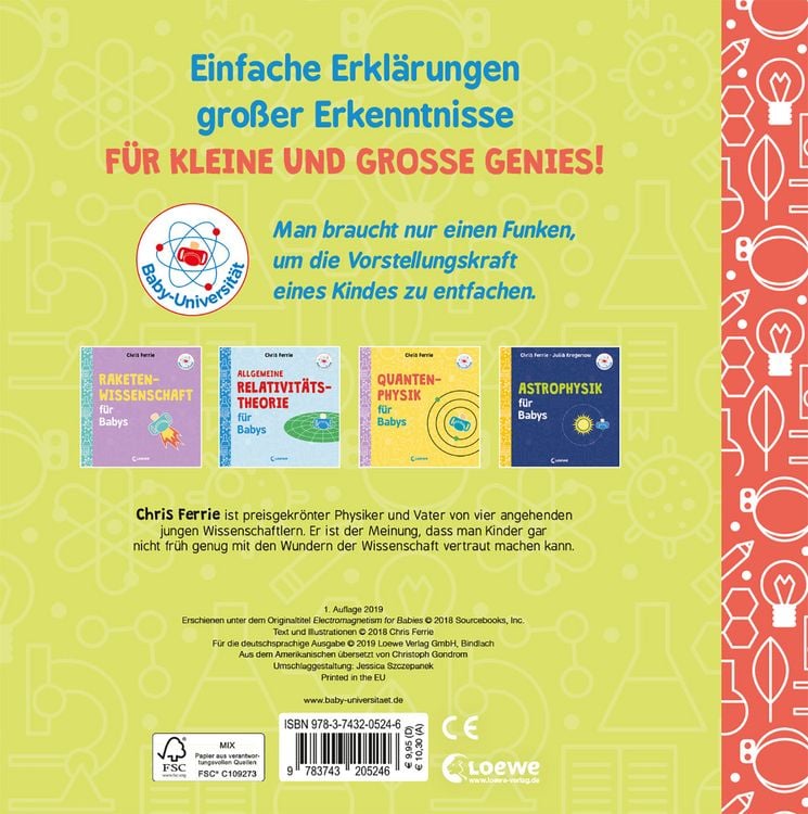 Produktbild: Baby-Universit&auml;t - Elektromagnetismus f&uuml;r Babys