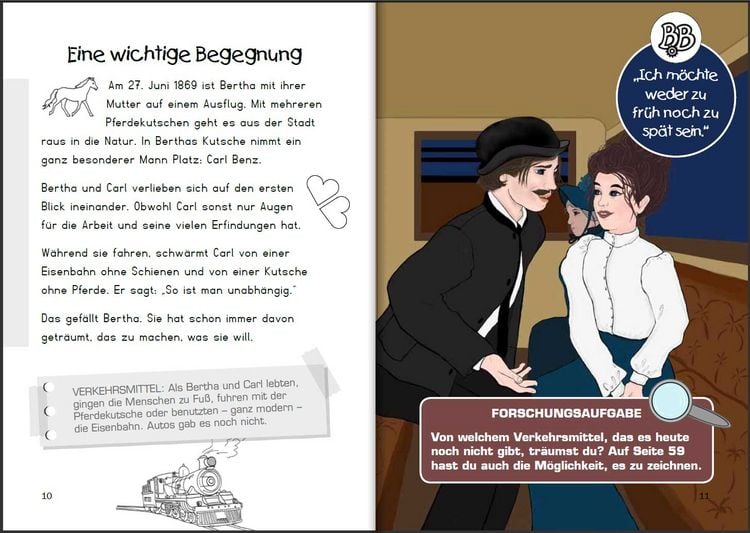 Produktbild: Bertha Benz - Die erste Autofahrerin