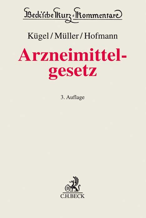 Produktbild: Arzneimittelgesetz. AMG