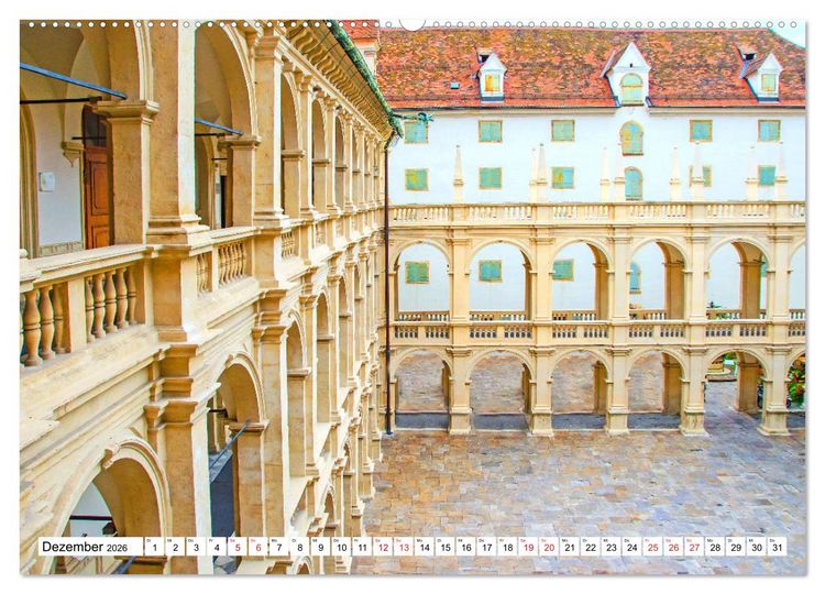 Produktbild: Graz - eine Stadt mit Flair (Wandkalender 2026 DIN A2 quer), CALVENDO Monatskalender