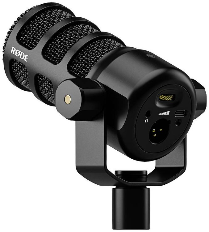 Produktbild: RODE - R&Oslash;DE PodMic USB, Studio-Mikrofon, -57 dB, 20 - 20000 Hz, 460 Ohm, 24 Bit, 48 kHz