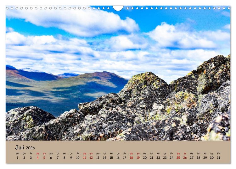 Produktbild: Entdecke den Yukon (Wandkalender 2026 DIN A3 quer), CALVENDO Monatskalender