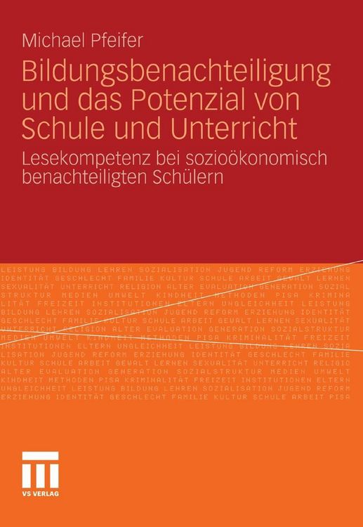 Produktbild: Bildungsbenachteiligung und das Potenzial von Schule und Unterricht
