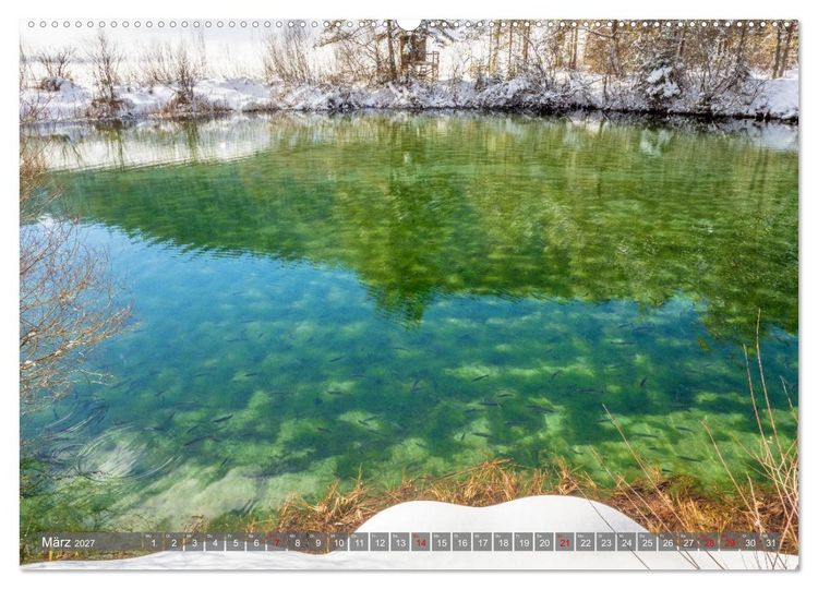 Produktbild: Idylle in Forstau (Wandkalender 2027 DIN A2 quer), CALVENDO Monatskalender