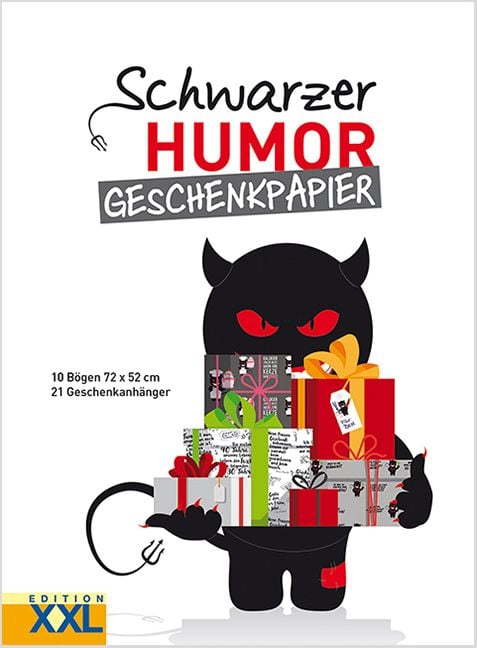 Produktbild: Schwarzer Humor - Geschenkpapier
