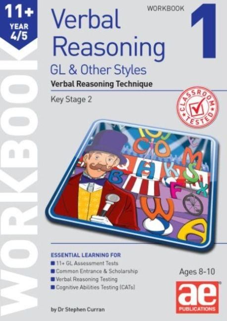 Produktbild: 11+ Verbal Reasoning Year 4/5 GL & Other Styles Workbook 1