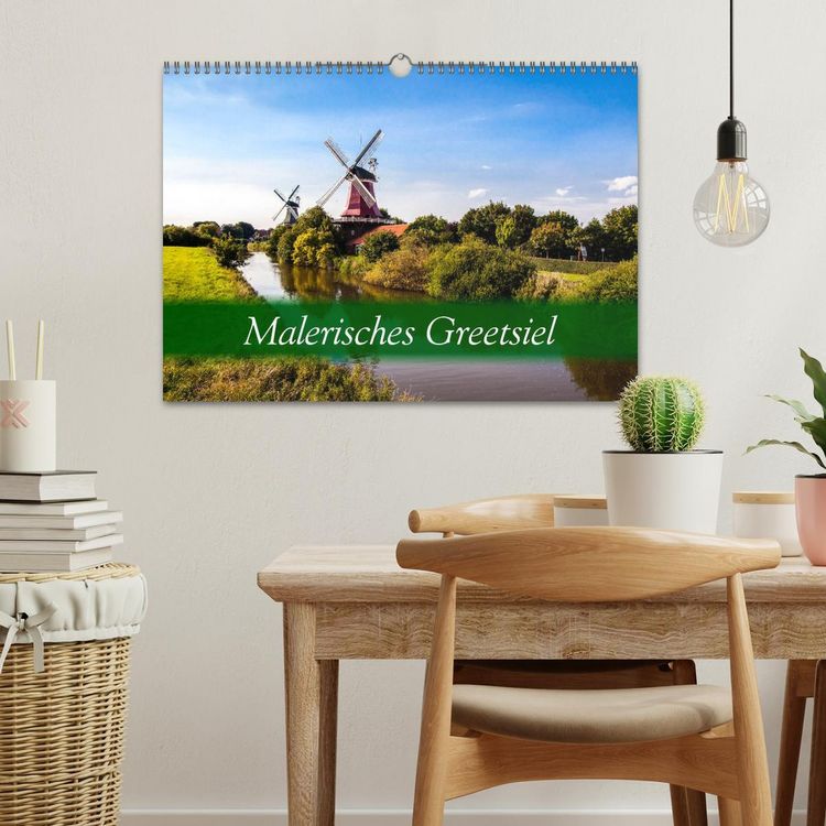 Produktbild: Malerisches Greetsiel (Wandkalender 2026 DIN A3 quer), CALVENDO Monatskalender
