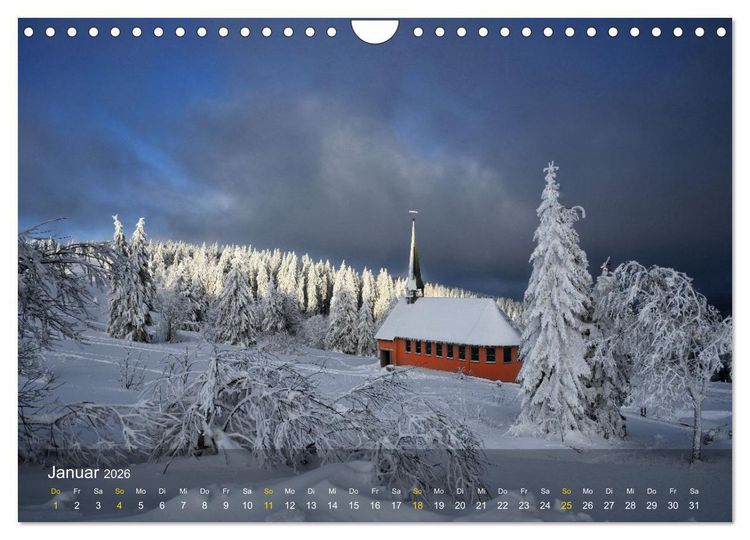 Produktbild: Faszination Schwarzwald (Wandkalender 2026 DIN A4 quer), CALVENDO Monatskalender