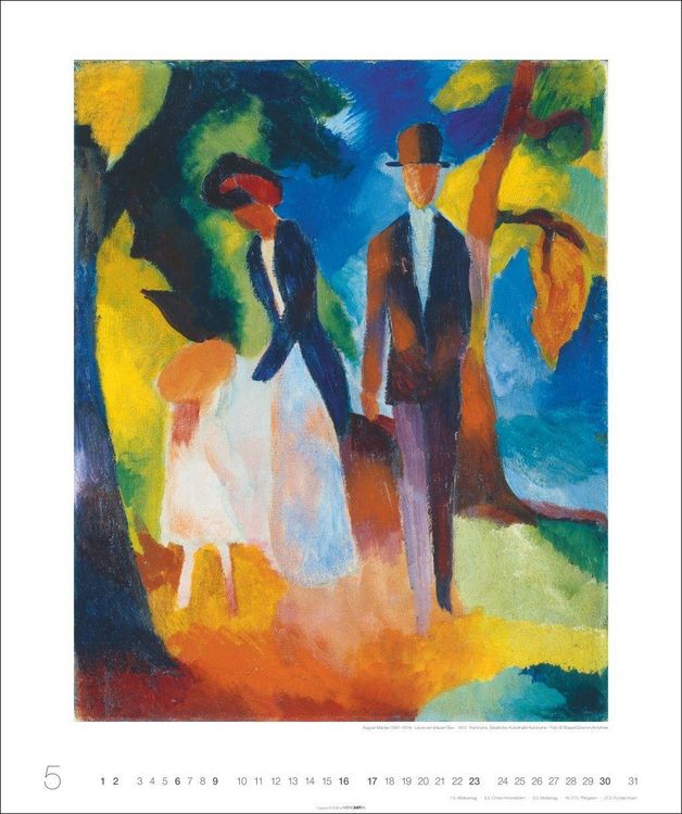 Produktbild: August Macke Edition Kalender 2027