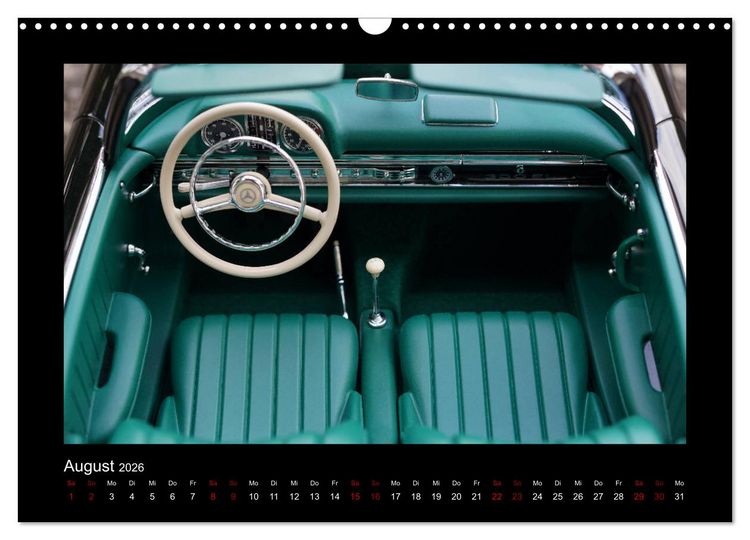 Produktbild: Retro Cars (Wandkalender 2026 DIN A3 quer), CALVENDO Monatskalender
