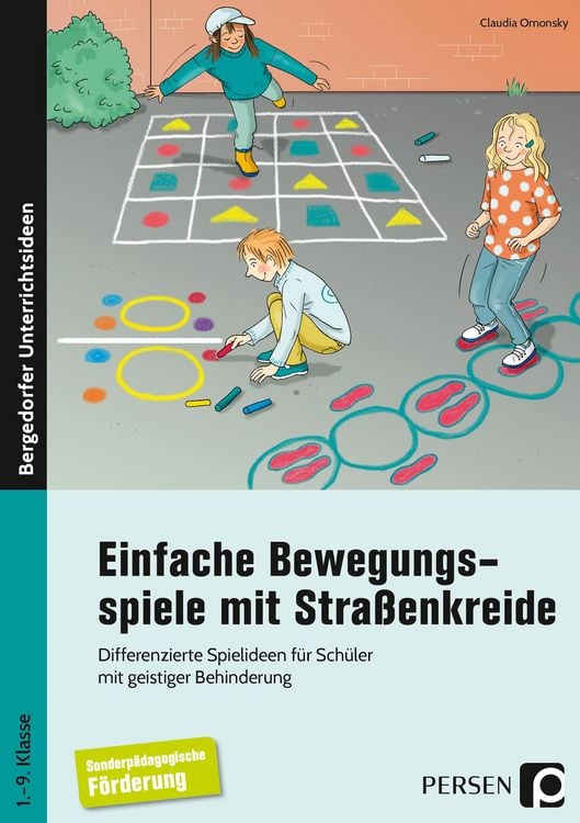 Produktbild: Einfache Bewegungsspiele mit Stra&szlig;enkreide
